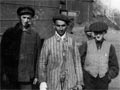 (Left to right) Identified as Henry Waks, Abraham Granstein (deceased), Sam Gottesman.